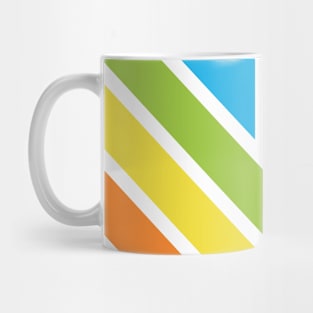 Colorful Triangle Back To School Pattern Mug